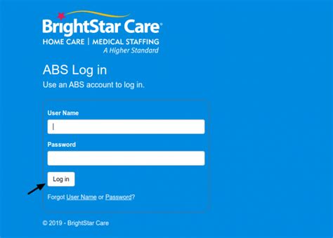 User Name. . Absbrightstarcarecom login